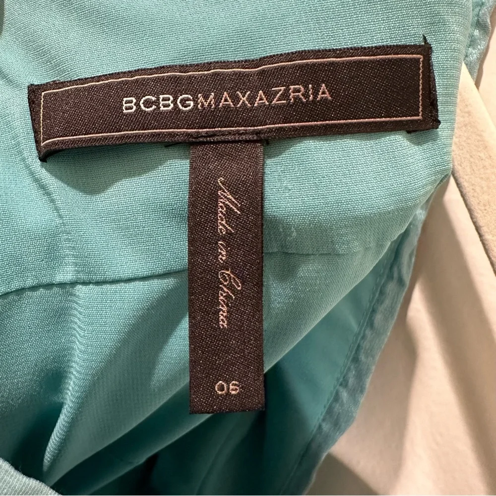 BCBGMaxAzria Aqua Sleeveless Mini Dress - Picture 6 of 6